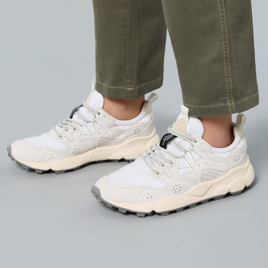 Yamano 3 Uni Suede / Nylon - White / Off White