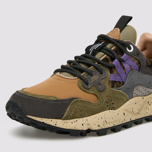 Yamano 3 Uni - Suede / Nylon / Fabric Leo - Anthracite / Dark Grey / Mud