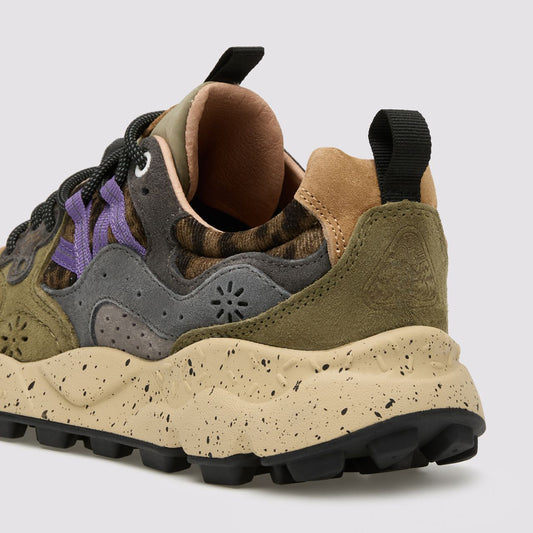 Yamano 3 Uni - Suede / Nylon / Fabric Leo - Anthracite / Dark Grey / Mud