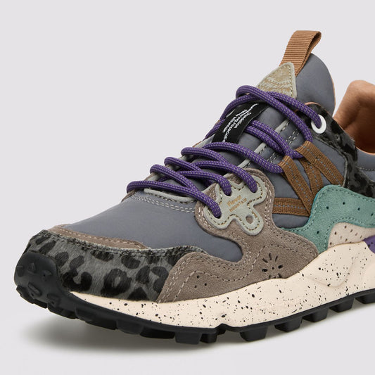 Yamano 3 Uni - Suede / Pony Hair / Nylon - Dark Grey / Anthracite / Bottle