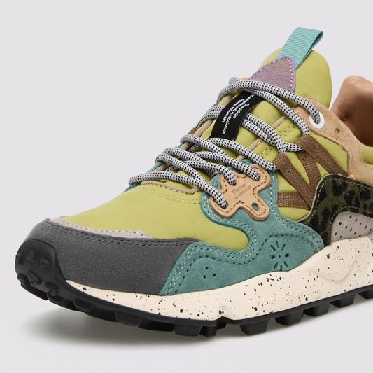 Yamano 3 Uni - Suede / Pony Hair / Nylon - Dark Grey / Acid Green / Bottle