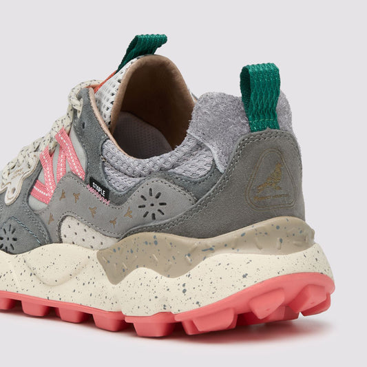 Flower Mountain x STAPLE Yamano 3 Uni - Suede/Mesh - Grey-Anthracite-Rose