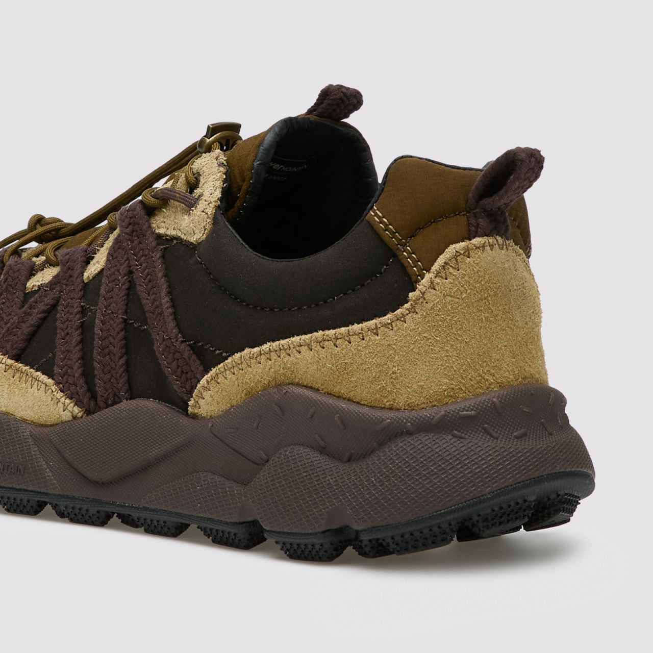 Nicholas Daley X Flower Mountain Iwano 2 Uni, Suede / Technical Fabric - Green / Brown