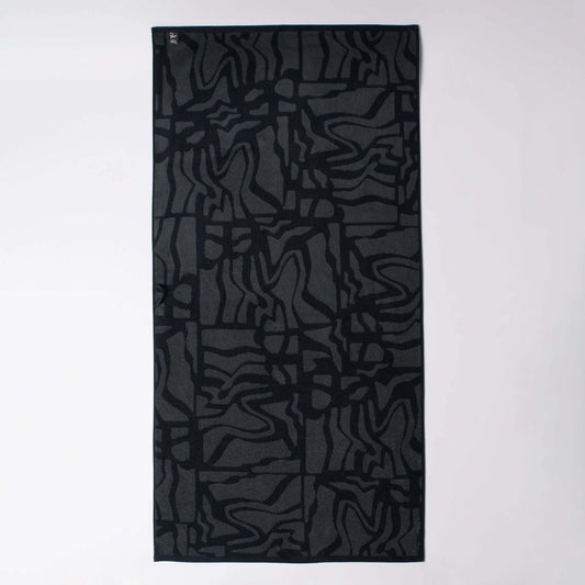 Broken FTP Bath Towel Set - Black