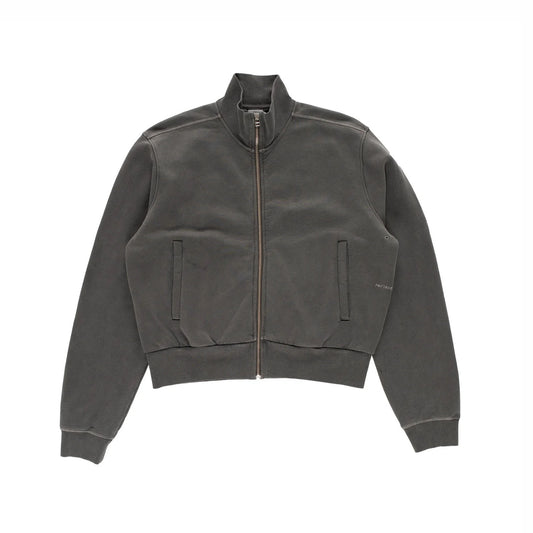 Full Zip Sweat - Washed Black