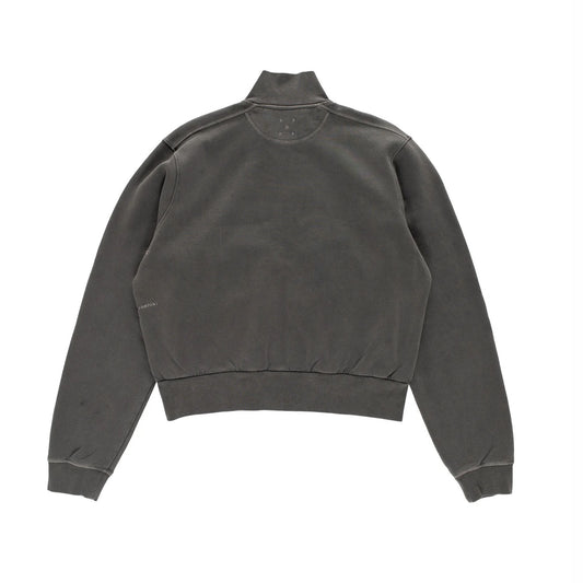 Full Zip Sweat - Washed Black