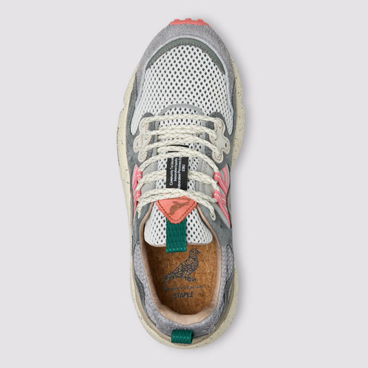 Flower Mountain x STAPLE Yamano 3 Uni - Suede/Mesh - Grey-Anthracite-Rose