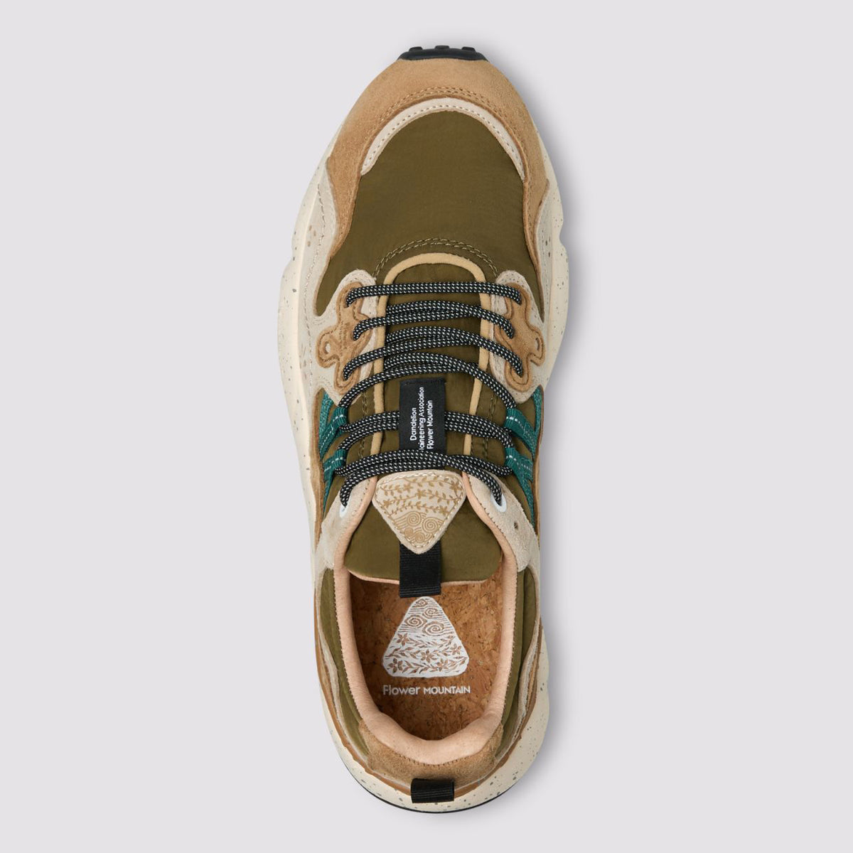 Yamano 3 Man, Suede / Nylon -  Cream / Brown / Taupe