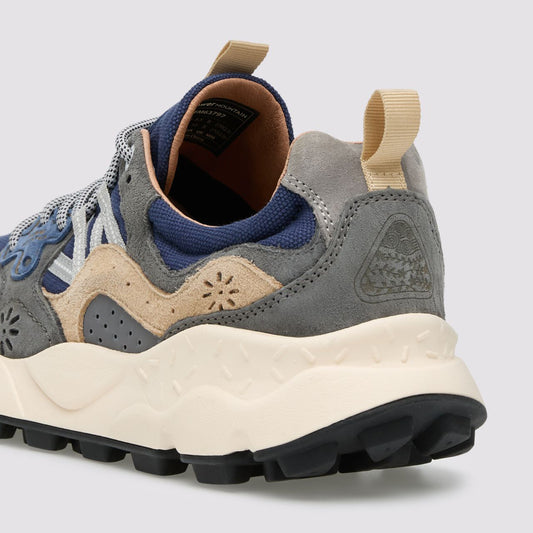 Yamano 3 Man, Suede / Canvas - Navy / Anthracite