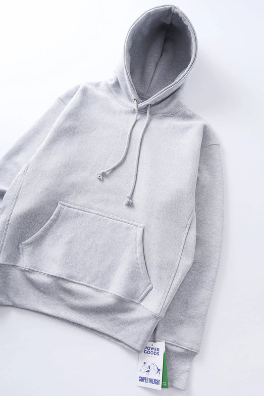 Super Weight Hoodie - Heather Grey