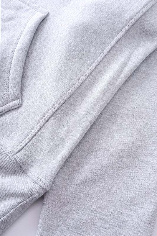 Super Weight Hoodie - Heather Grey