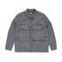Gingham Boxer Overshirt - Black / Off White