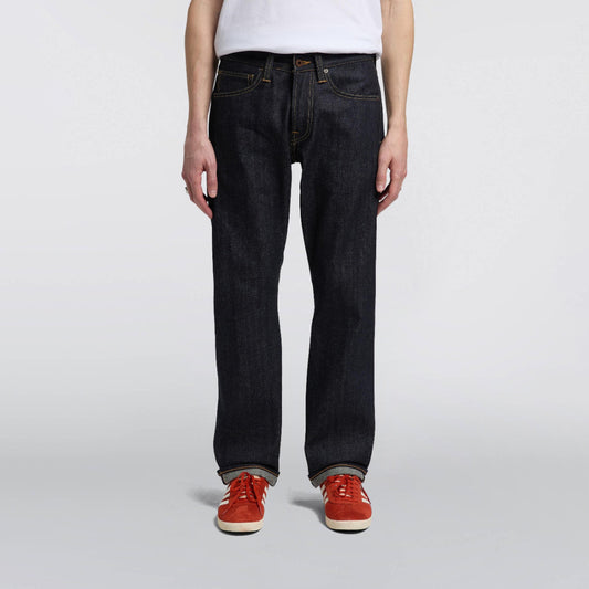 ED-47 - Regular Straight Jeans - Red Selvage 14oz - Blue Unwashed