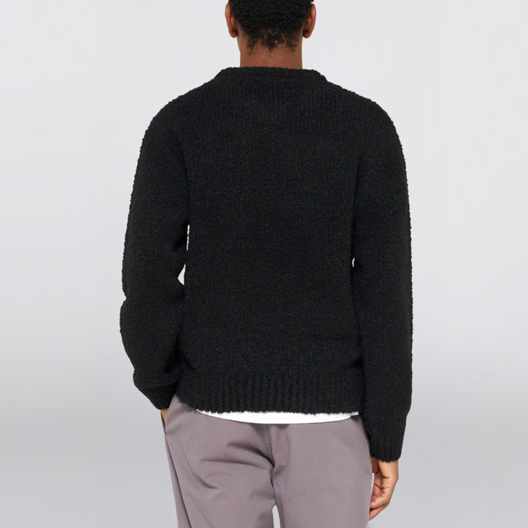 Dun Textured Sweater - Black