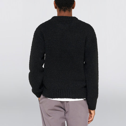 Dun Textured Sweater - Black