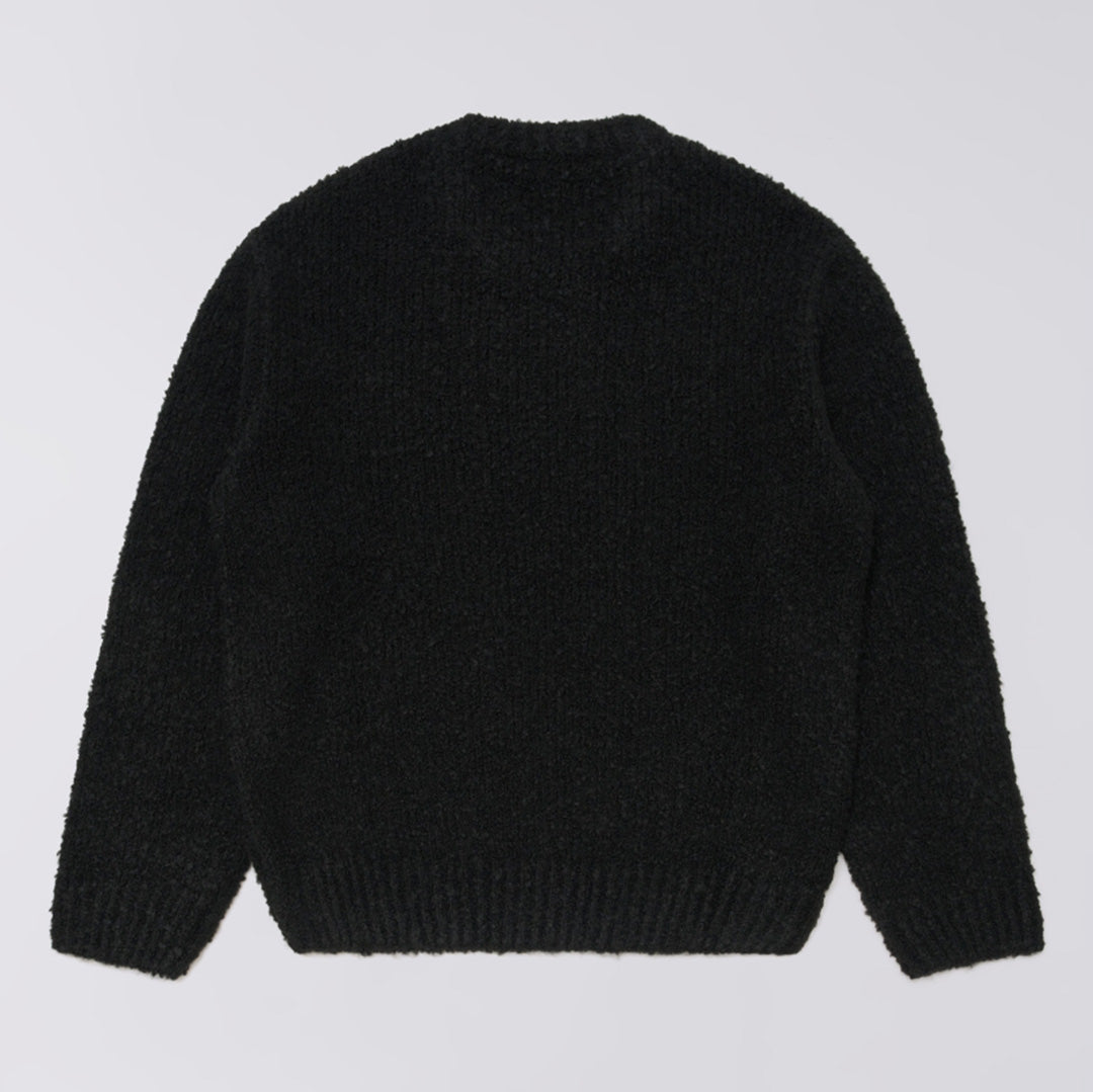 Dun Textured Sweater - Black