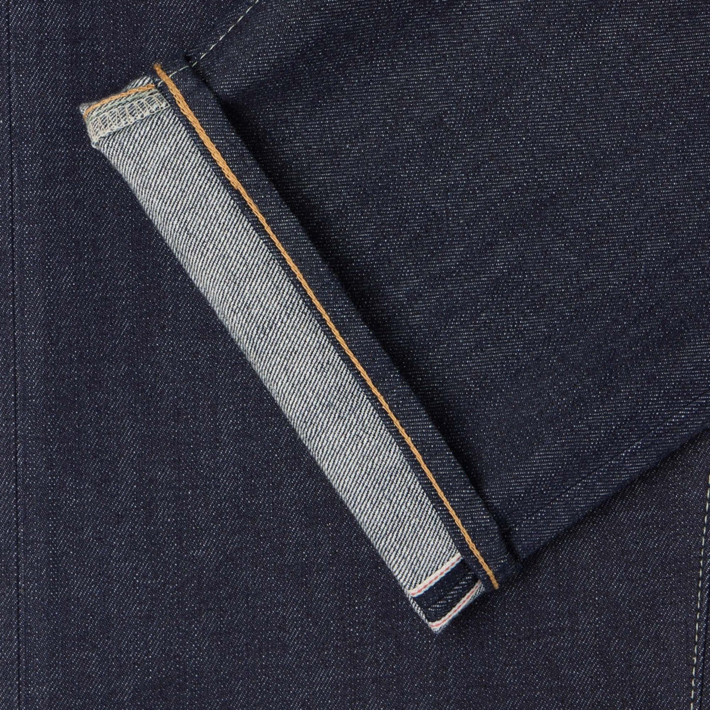 Loose Fit - Kurabo, Recycle Denim, Red Selvage, 14oz - Blue Unwashed