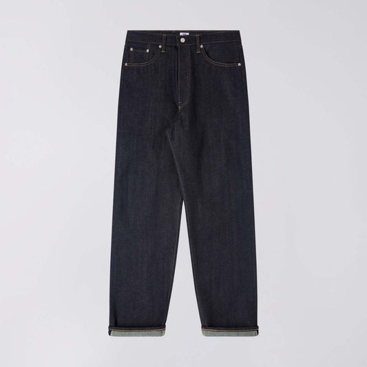 Loose Fit - Kurabo, Recycle Denim, Red Selvage, 14oz - Blue Unwashed
