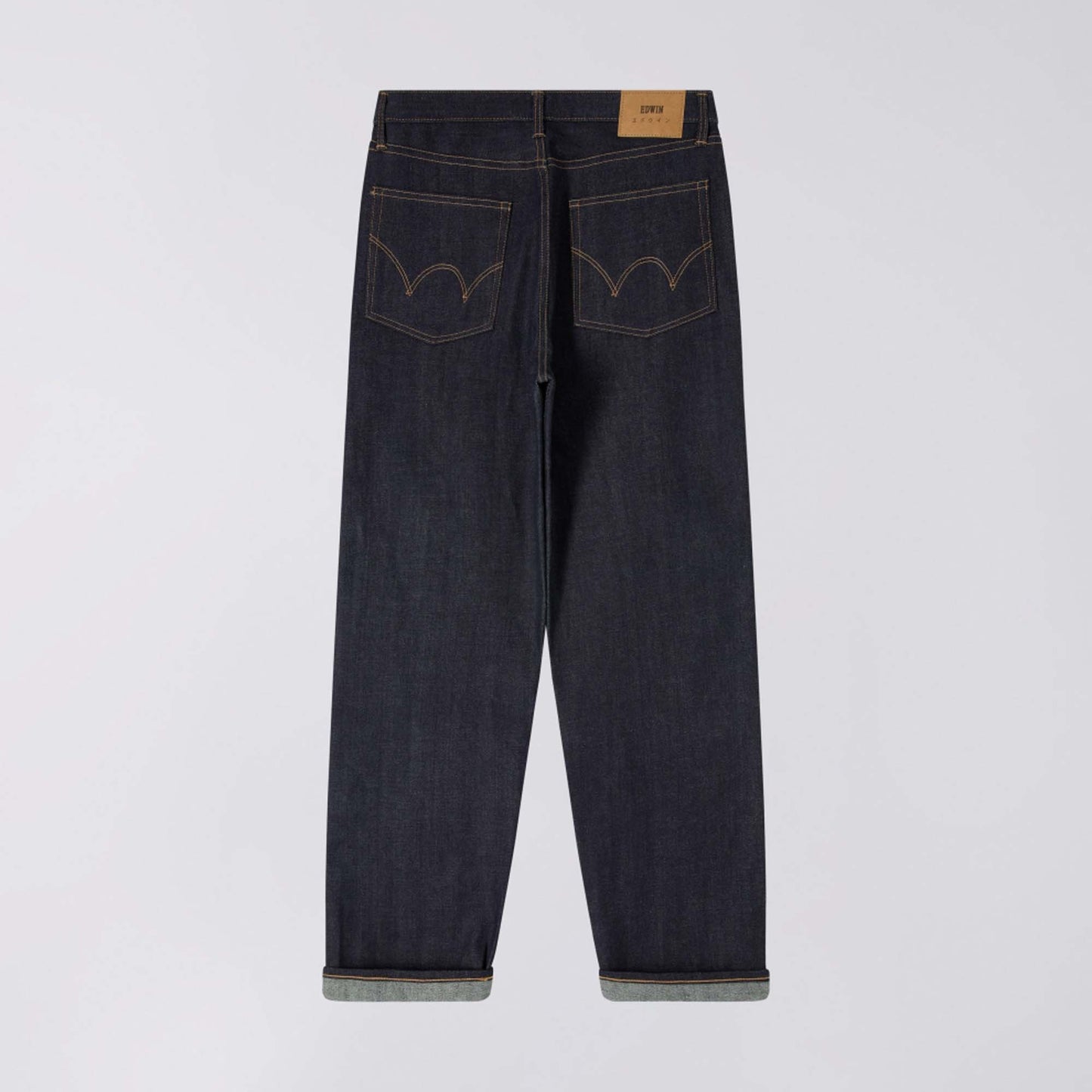 Loose Fit - Kurabo, Recycle Denim, Red Selvage, 14oz - Blue Unwashed