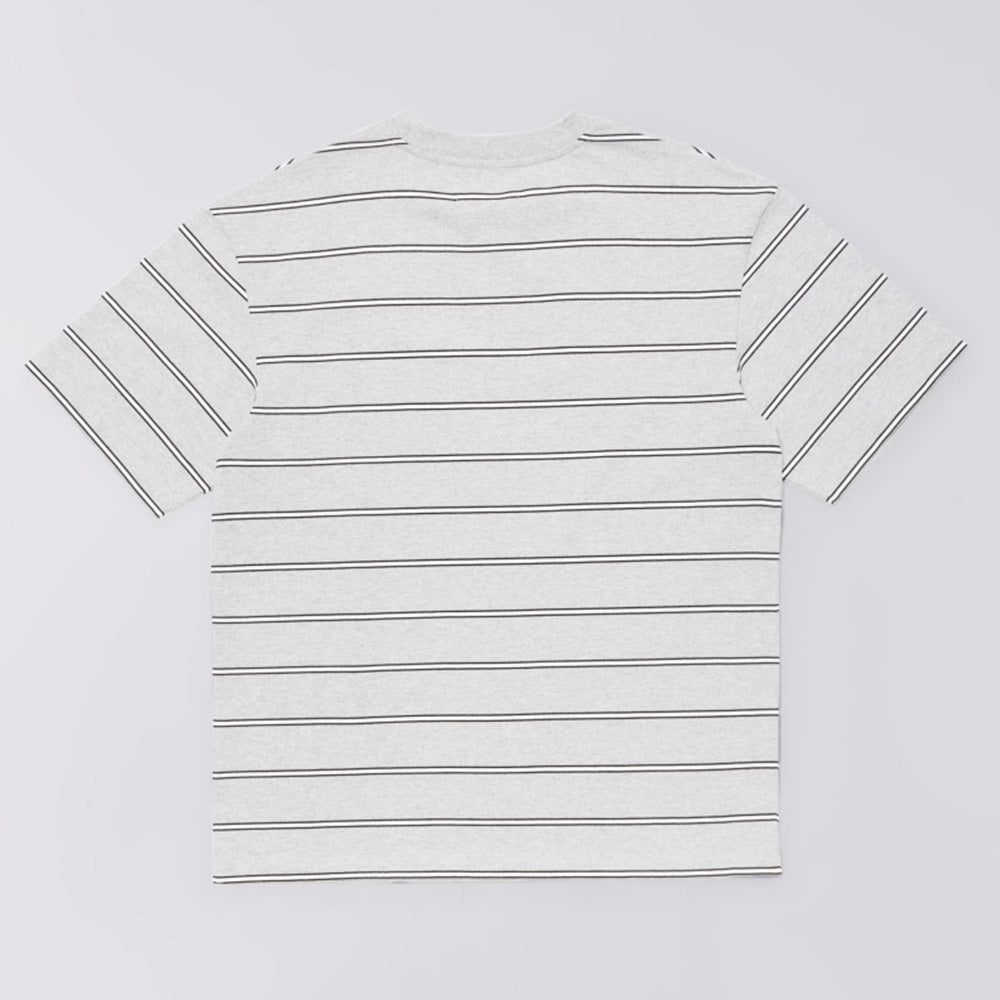 Bolton T-Shirt - Grey Marl / White