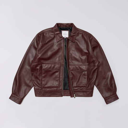 Dogma Jacket - Brown Burgundy
