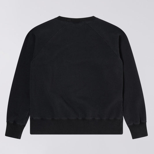 Raglan Sleeve Crew - Made in japan- Black