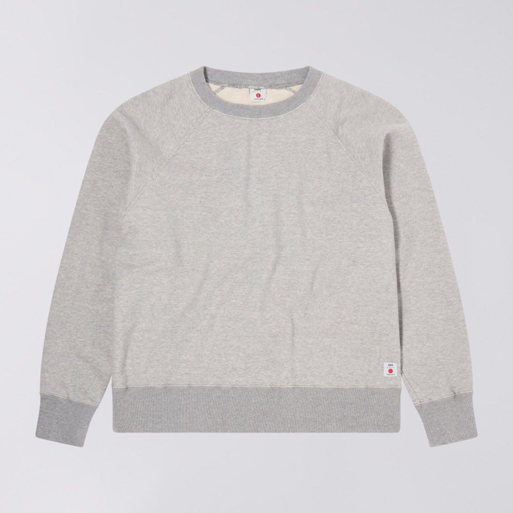 Raglan Sleeve Crew - Grey