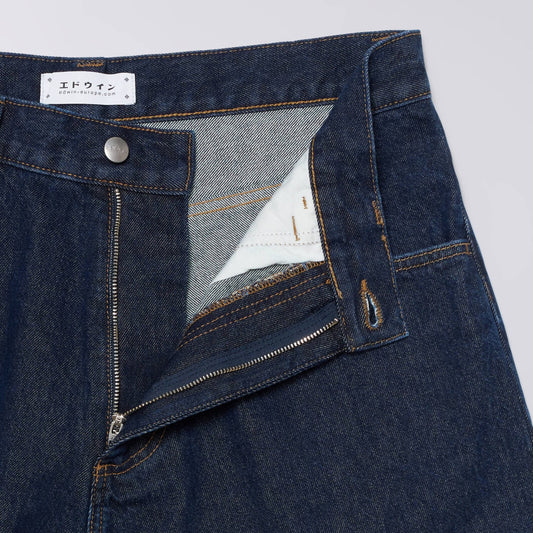 Worker Short - Blue (Dark Marble Wash)