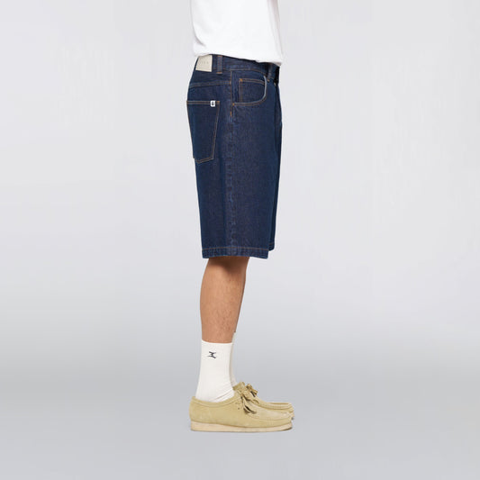Worker Short - Blue (Dark Marble Wash)
