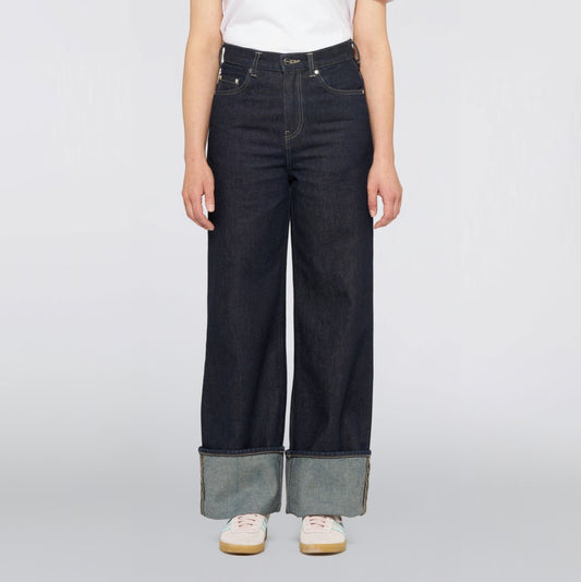 W' Bonnie Pant - Blue (Rinsed)