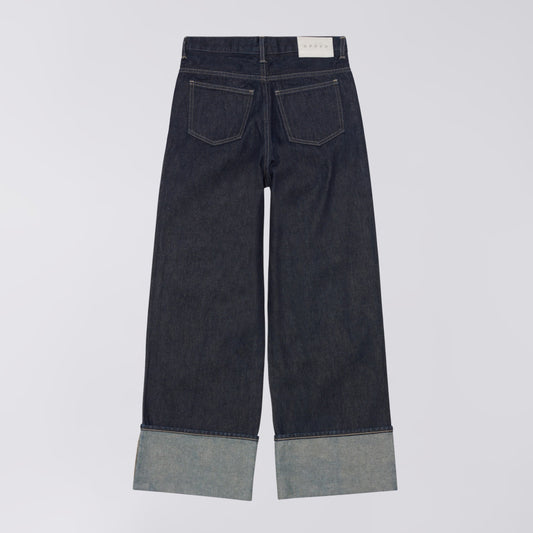 W' Bonnie Pant - Blue (Rinsed)