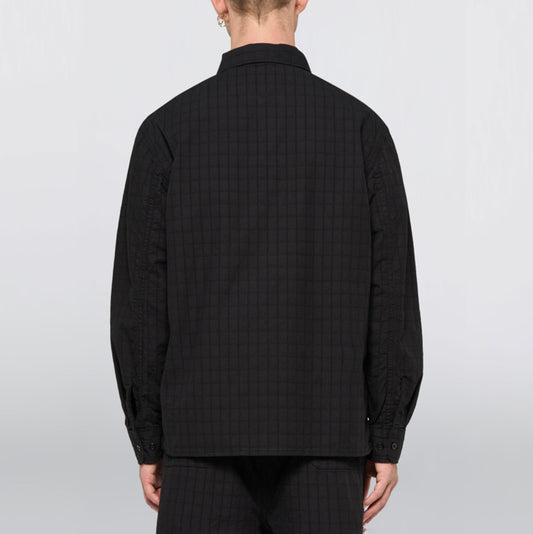 Sebastian L/S Shirt - Black (Garment Dyed)