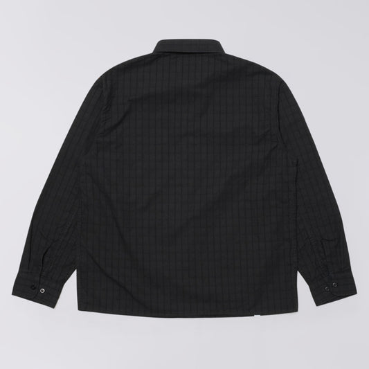Sebastian L/S Shirt - Black (Garment Dyed)