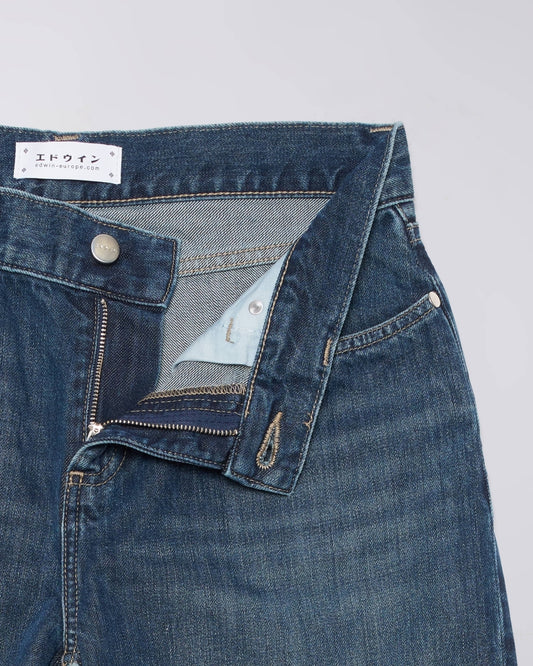 Women's Lexie Pant, Menlo Blue Denim 12.5oz- Blue diopside wash