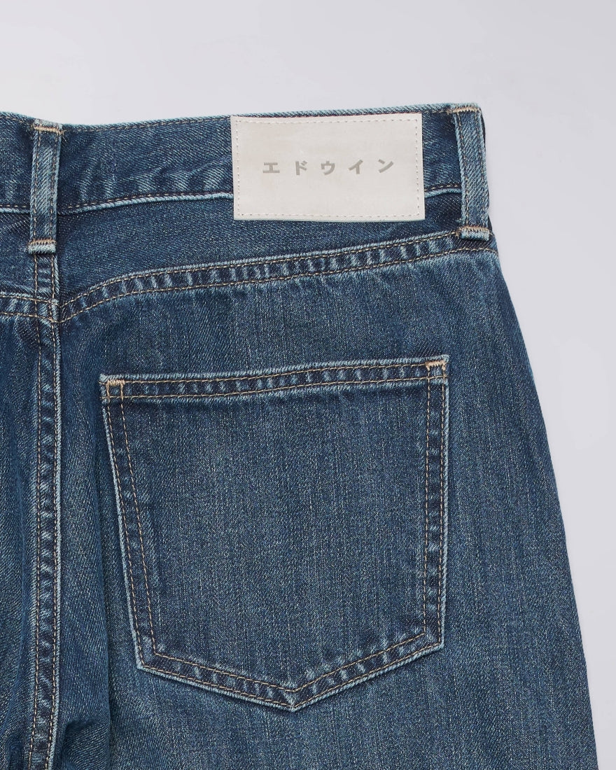 Women's Lexie Pant, Menlo Blue Denim 12.5oz- Blue diopside wash