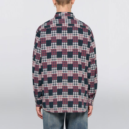 Work Shirt - Green / Red