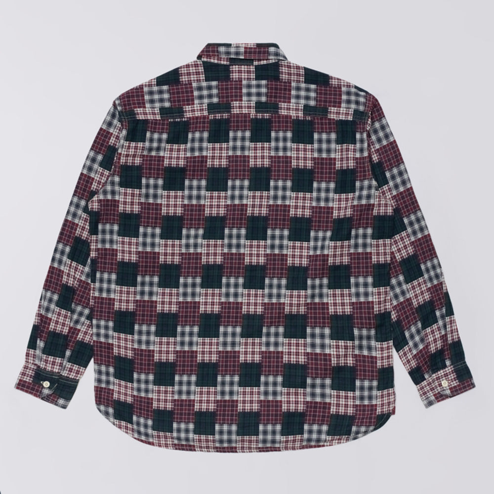 Work Shirt - Green / Red