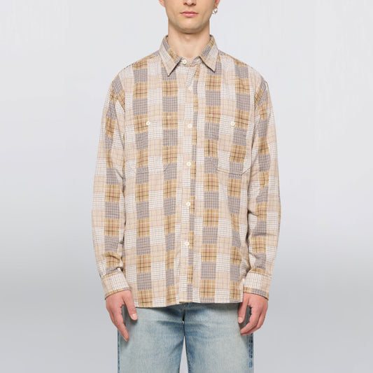 Work Shirt - Beige / Brown