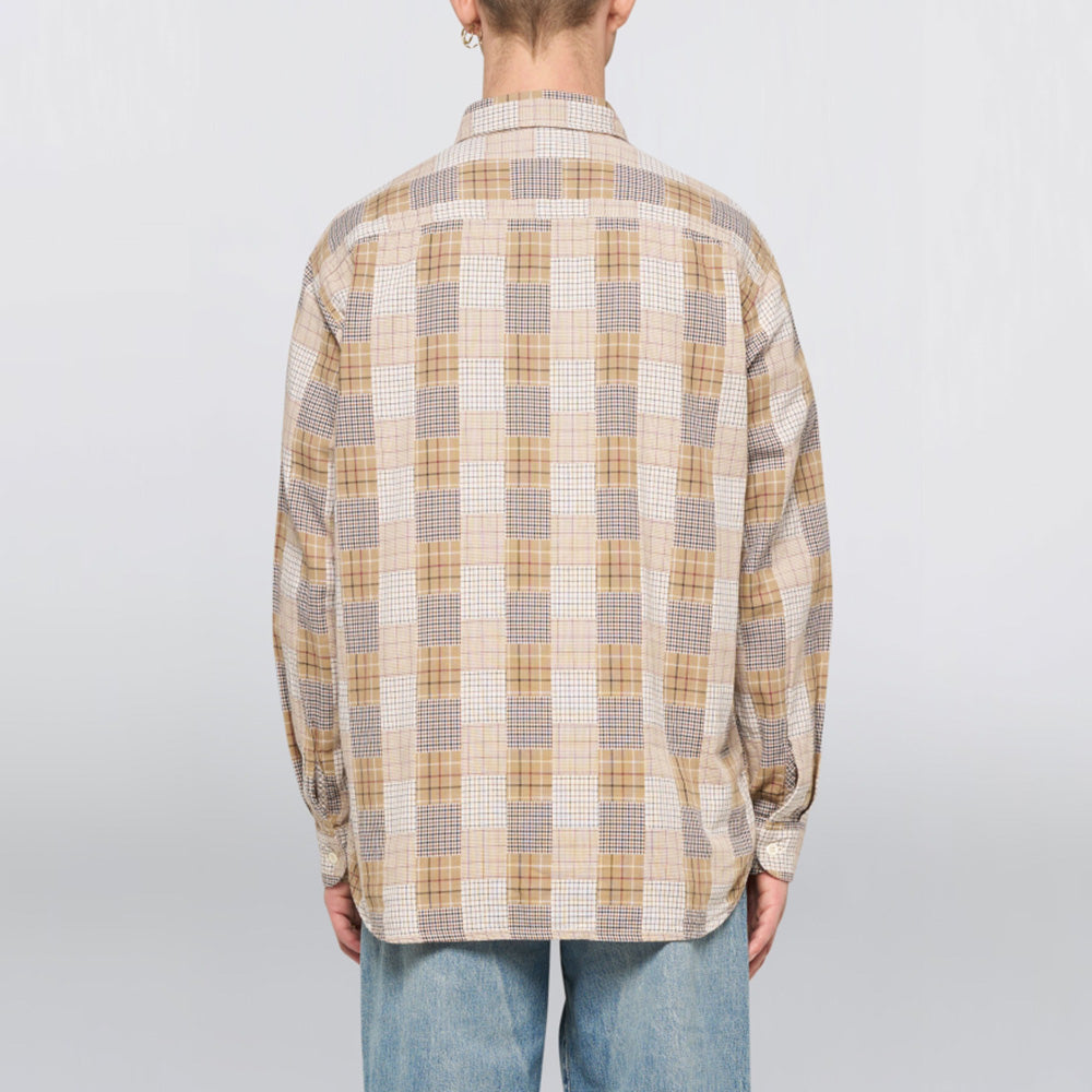 Work Shirt - Beige / Brown