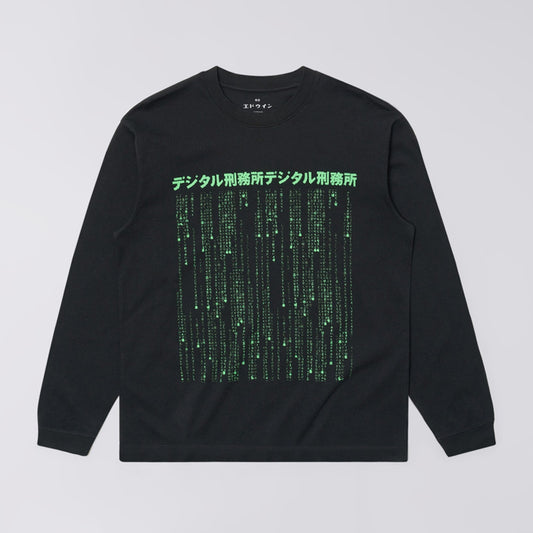 Synthetic LS T-Shirt - Black