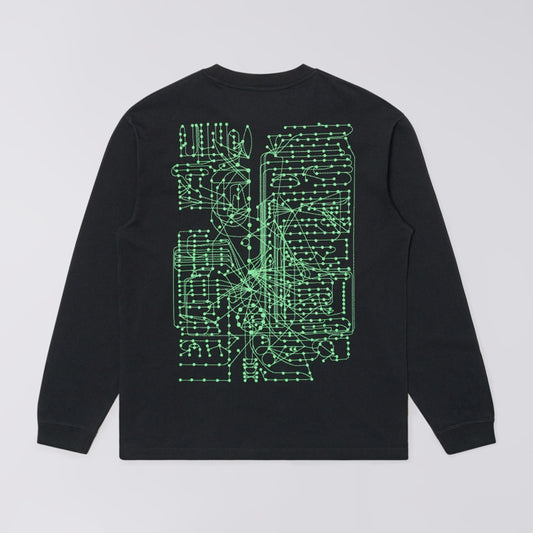 Synthetic LS T-Shirt - Black