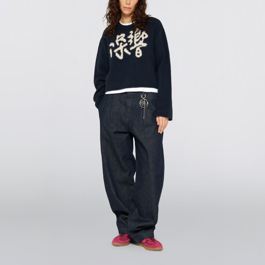 W' Gill Eko Sweater - Navy