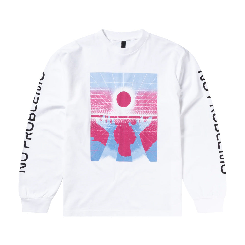 Dimentions LS Tee - White