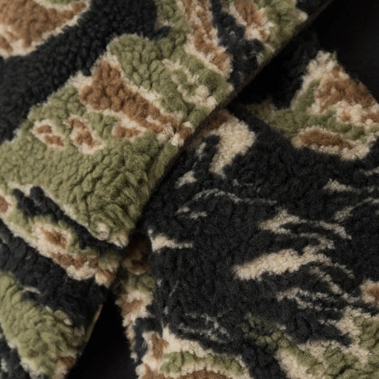 7160 Bonsai Tigerstripe Scarf Mint Gold