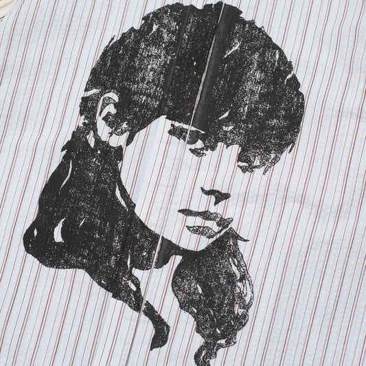 Merch Shirt - Striped Seersucker