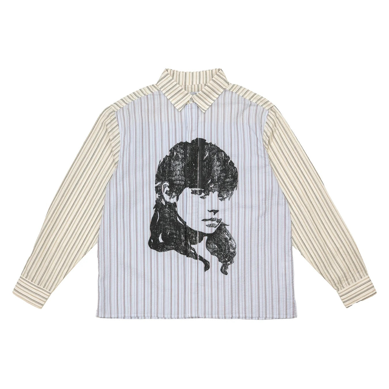 Merch Shirt - Striped Seersucker