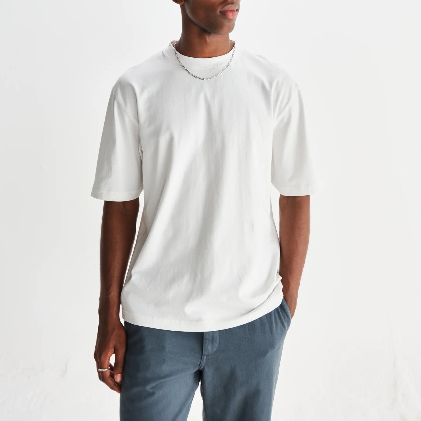 Milton SS Tee - White