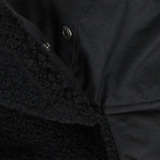 Morar Wax Trapper Hat - Black