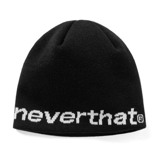 SP-Logo No Cuff Beanie - Black