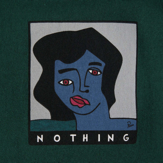 Nothing Please T-Shirt - Pine Green